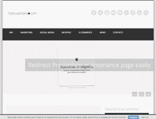 Tablet Screenshot of manusantana.com